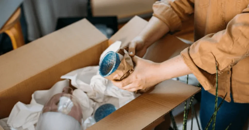 Packing glass