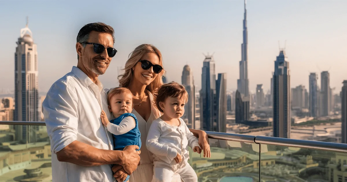 family living in dubai