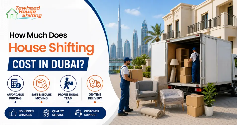 House shifting movers transporting furniture in Dubai